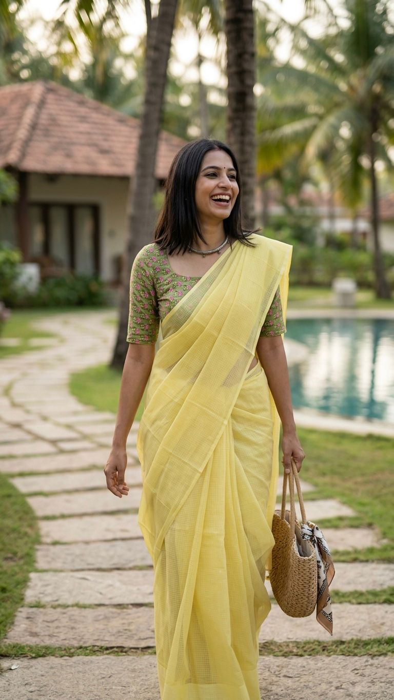 Pankhuri-Yellow