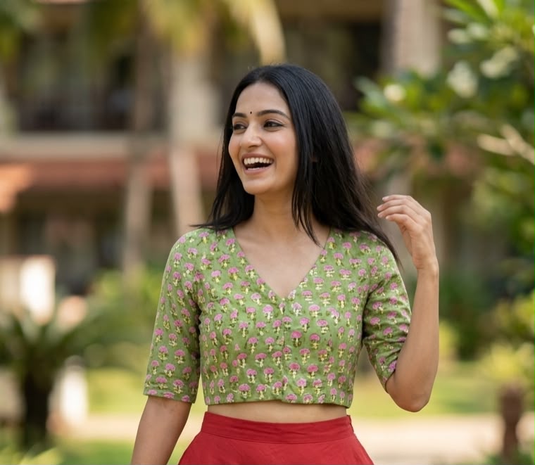 The Petite Silhouette Blouse (small)