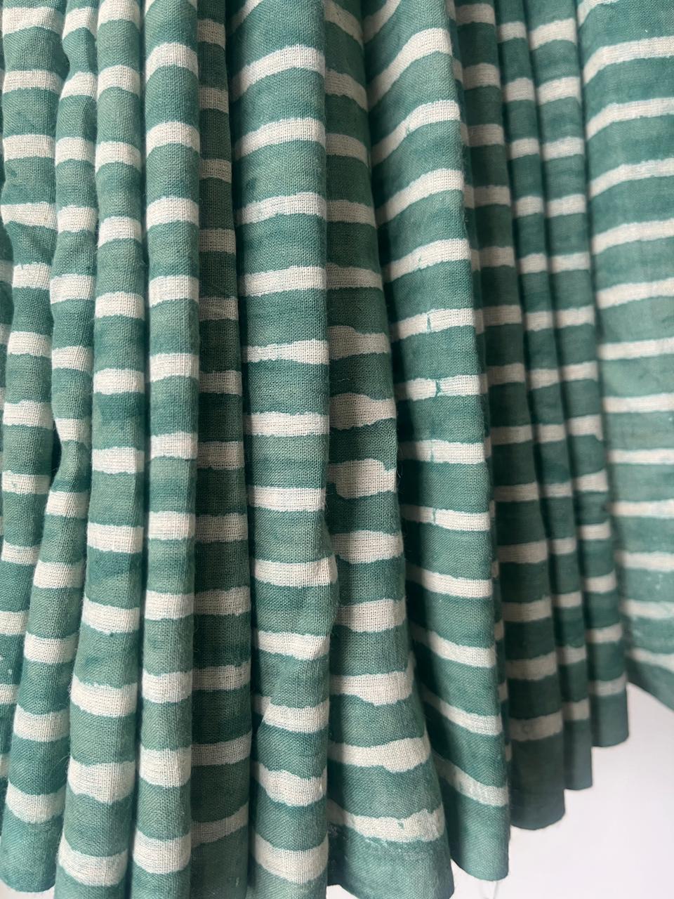 Cotton Hand Block Print Saree