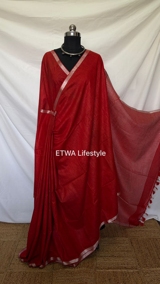 Noor Linen-Red