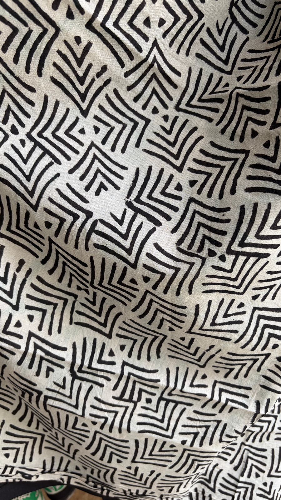 Mul Cotton Hand Block Print Saree _02