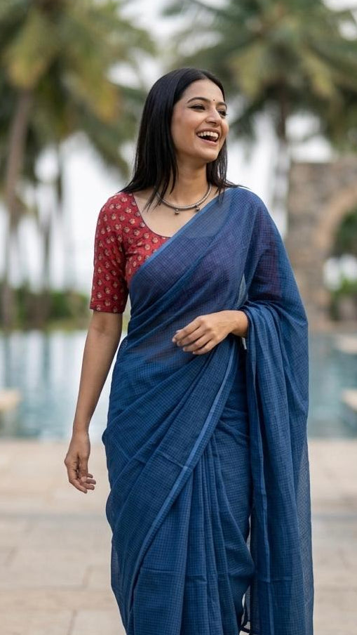 Pankhuri-Navy Blue