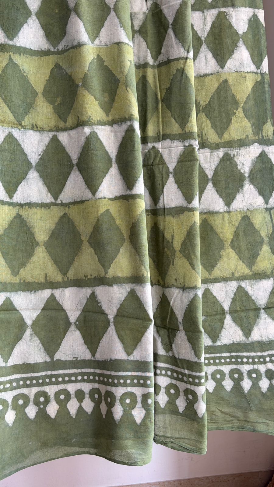 Mul Cotton Hand Block Print Saree _04