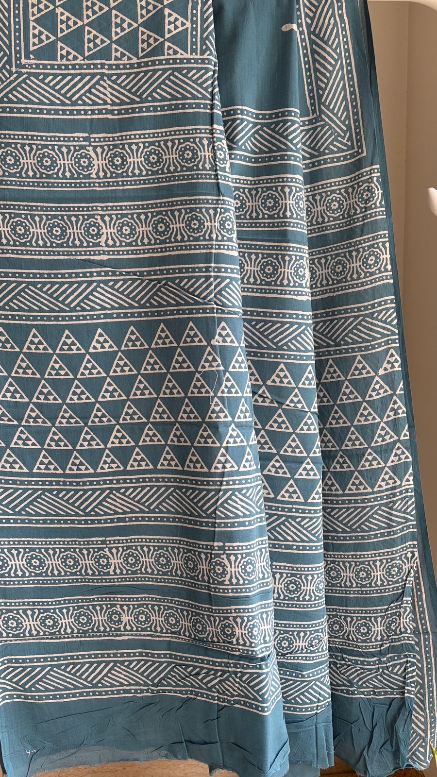 Mul Cotton Hand Block Print Saree _05