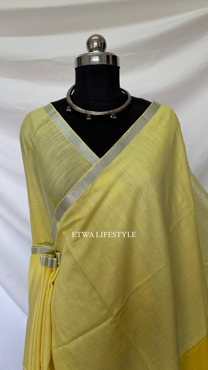 Noor Linen-Tie & Dye-Yellow
