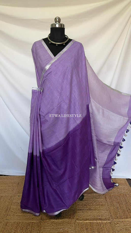 Noor Linen-Tie & Dye-Lavender & Voilet