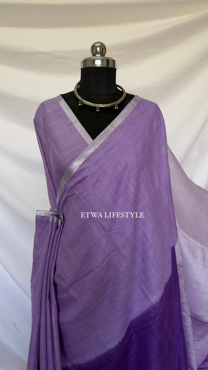 Noor Linen-Tie & Dye-Lavender & Voilet